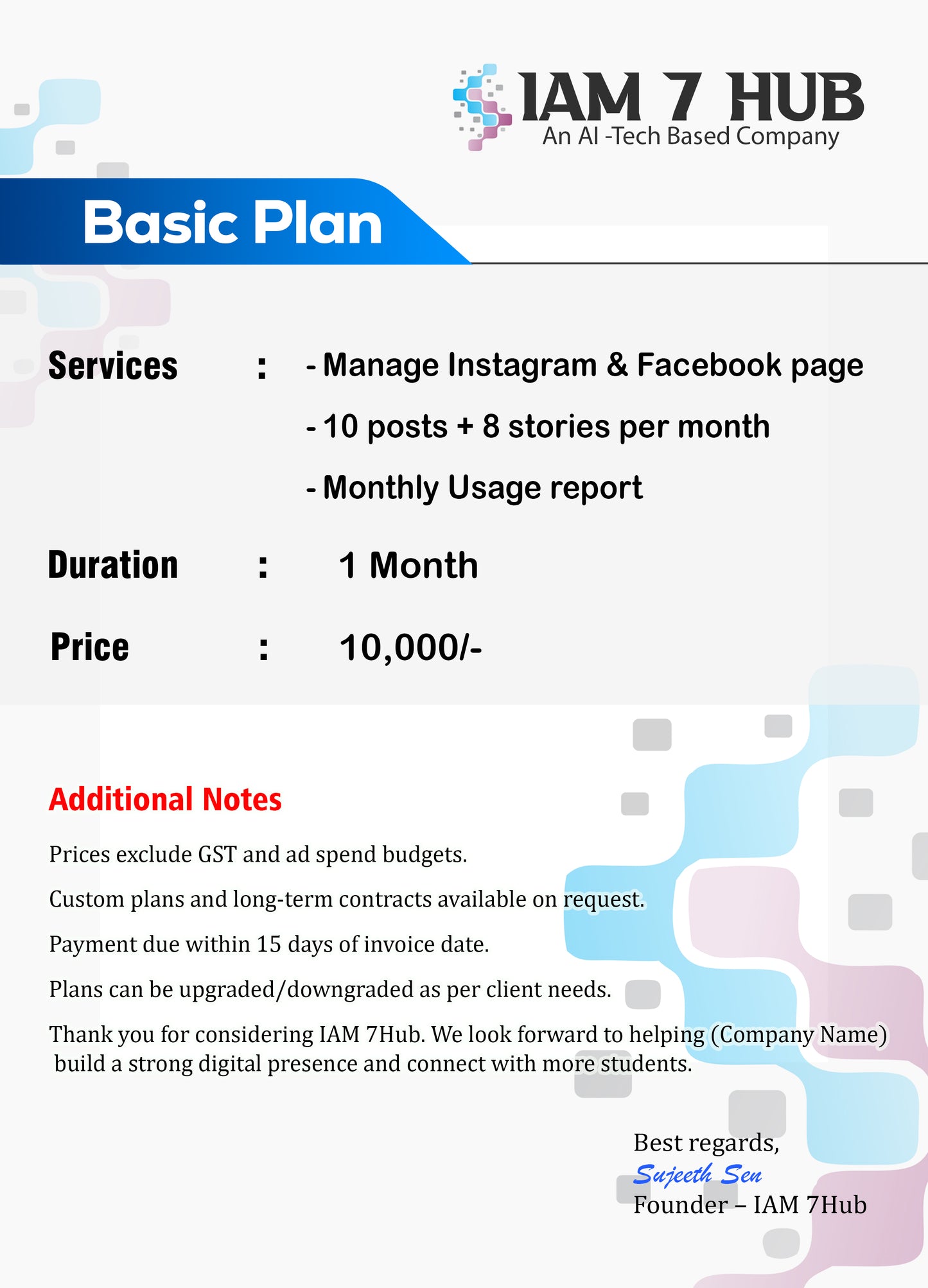 BASIC PLAN