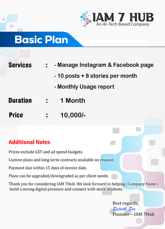 BASIC PLAN